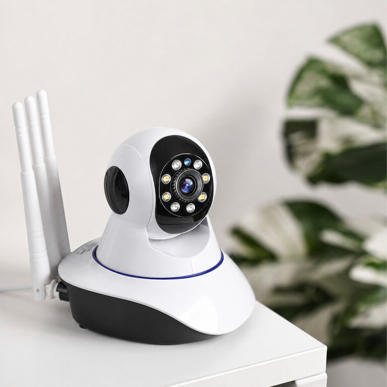 Kamera Bezprzewodowa Obrotowa 360 Niania Elektroniczna WiFi do Monitoringu  (11)