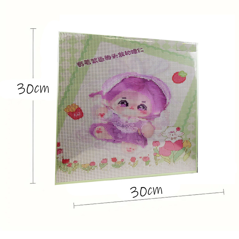 HAFT DIAMENTOWY 30x30 DIAMOND PAINTING MOZAIKA DIAMENTOWA OBRAZ ANIME  (3)