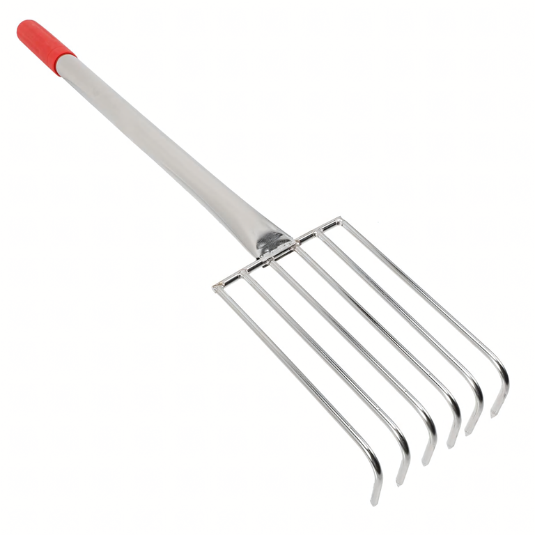 Grabki Ogrodowe Ogrodnicze Metalowe Pazurki do Grabienia Spulchniania 6 Zębne 106 cm (4)