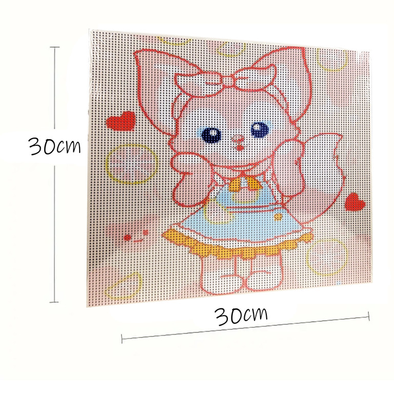 HAFT DIAMENTOWY 30x30 DIAMOND PAINTING MOZAIKA DIAMENTOWA OBRAZ ANIME  (4)