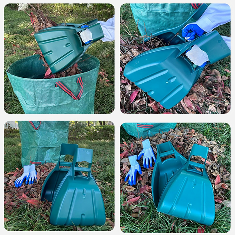 Zgarniacz Zbieracz Liści Plastikowe Grabie do Trawy do Ogrodu Chwytak Duże (7)