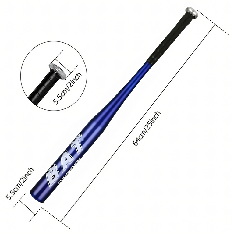 Kij Baseballowy Bejsbolowy Bat Aluminiowy 25