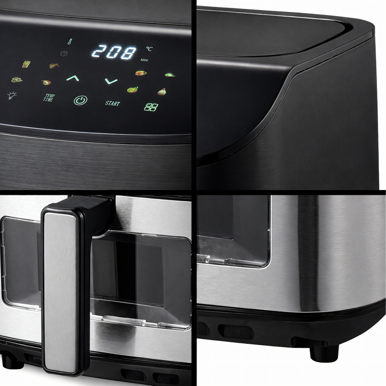 Frytkownica Beztłuszczowa Air Fryer 6L Frytownica 1500W 8 Programów Mocna (7)
