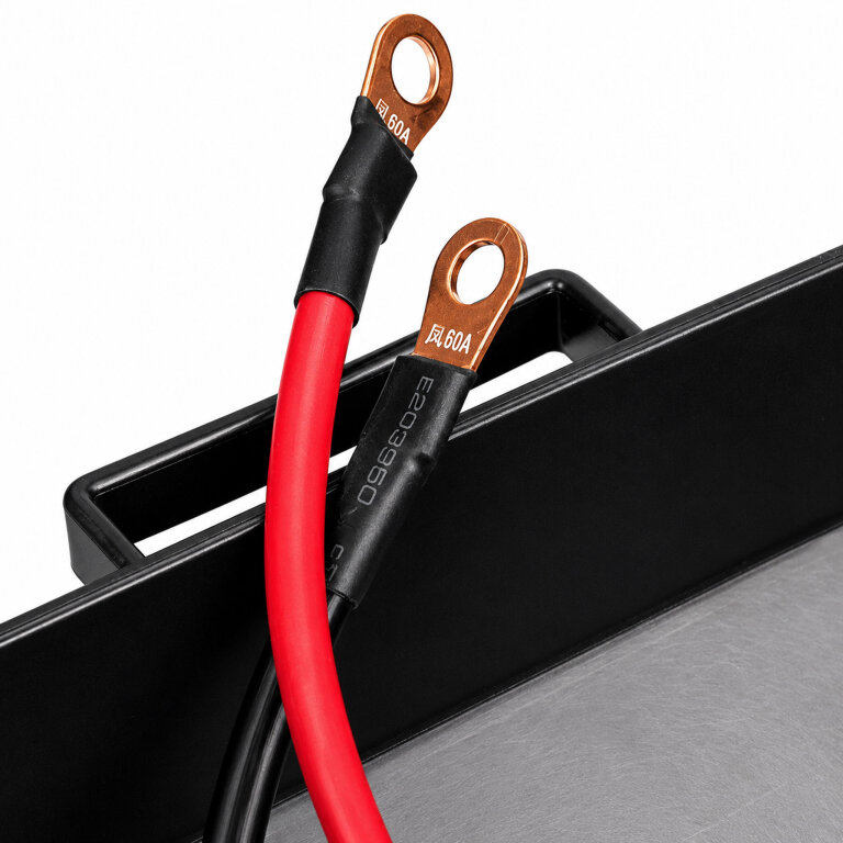 Pojemnik Skrzynka Akumulatorowa 12V Box na Akumulator z Woltomierzem 2x USB (7)