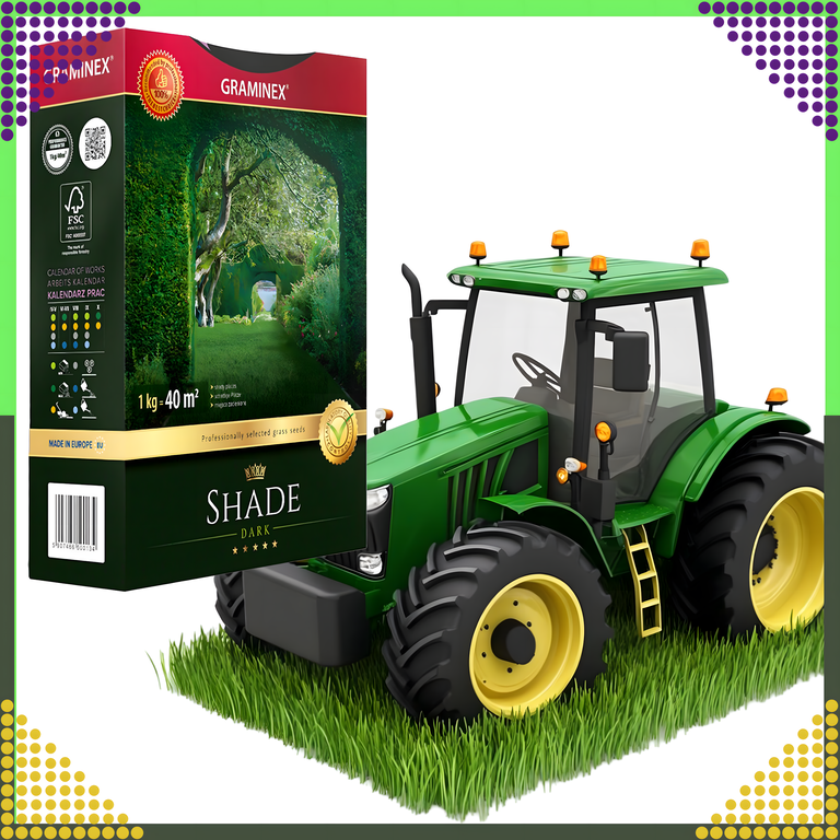 Premium Trawa Nasiona Mieszanka SHADE 1kg 40m Zaciemnione Miejsca do Cienia (11)