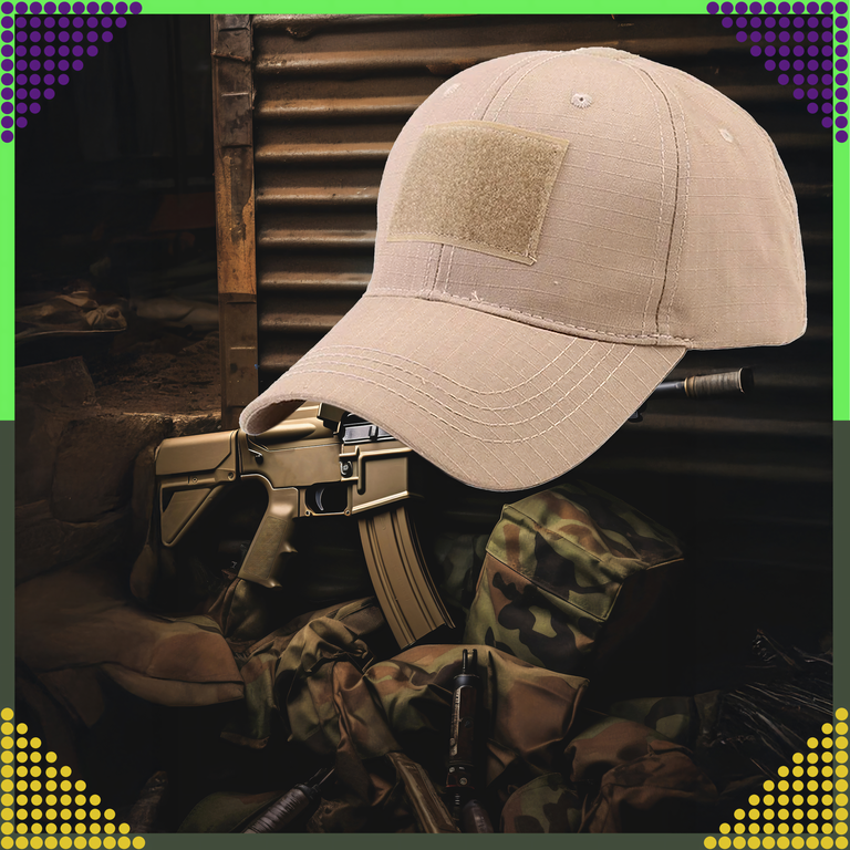 Wojskowa Czapka Baseballowa Taktyczna Kamuflaż Molle Militarna Wędkarska (13)