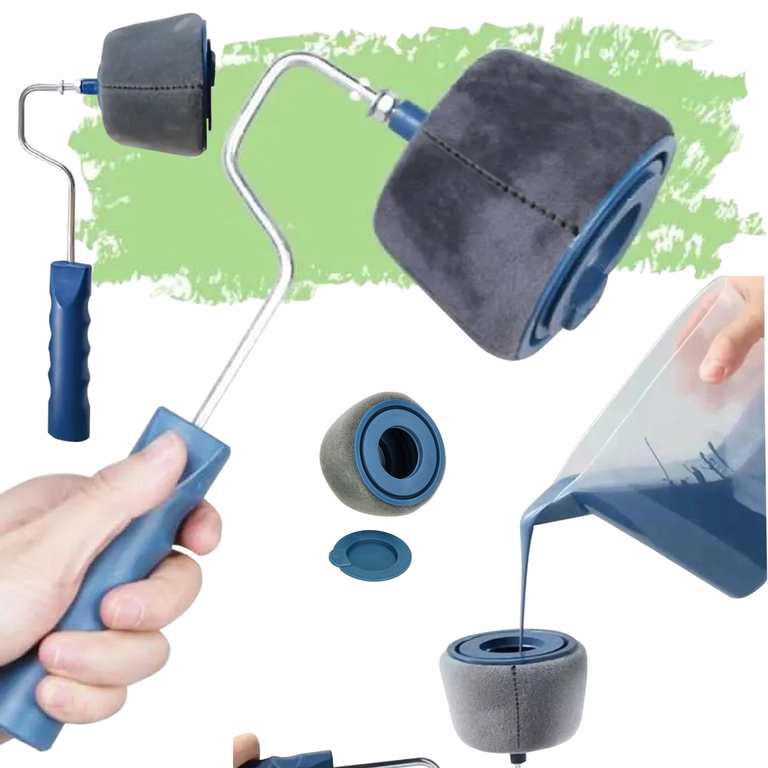 Wałek Malarski do Malowania Ścian Rogów Narożników Niekapiący Paint Roller (2)