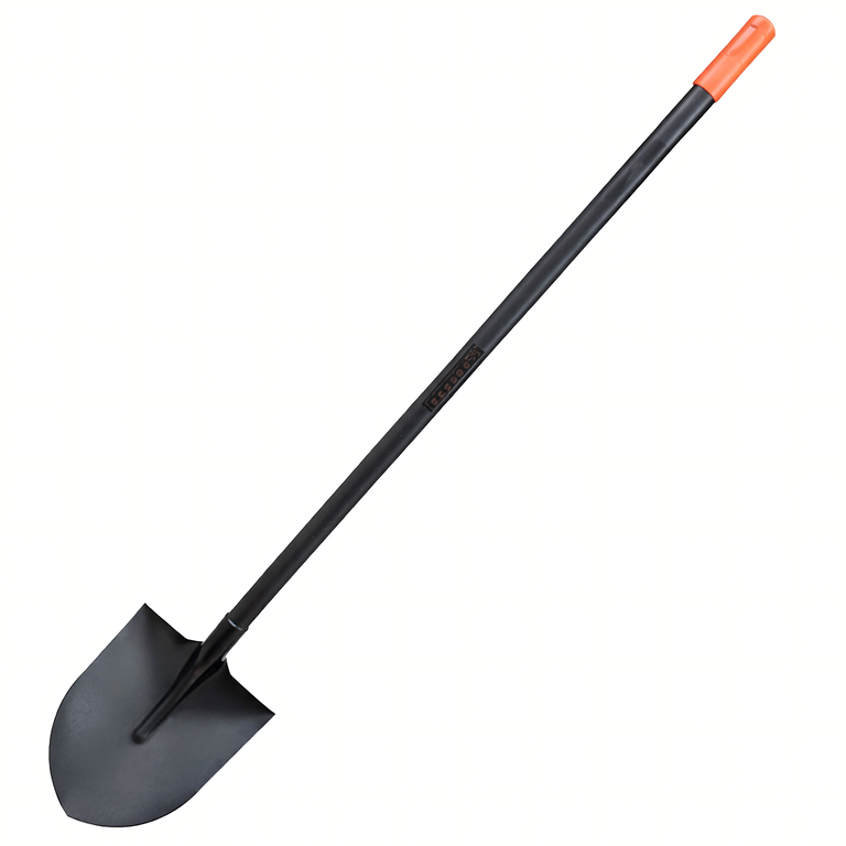 Szpadel Metalowy Łopata Ogrodowa Prosta z Metalowym Trzonkiem 150 cm Mocna (2)