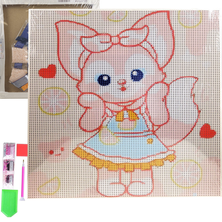 HAFT DIAMENTOWY 30x30 DIAMOND PAINTING MOZAIKA DIAMENTOWA OBRAZ ANIME  (1)
