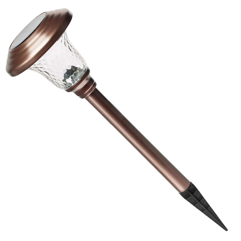Zestaw Lamp Lampy Ogrodowe Solarne Wbijane Wodoodporne 42cm Zewnętrzne 6szt. (3)