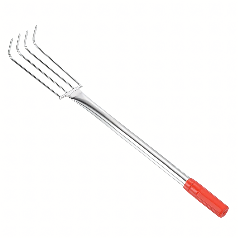 Grabki Ogrodowe Ogrodnicze Metalowe Pazurki do Grabienia Spulchniania 4 Zębne 106 cm (3)