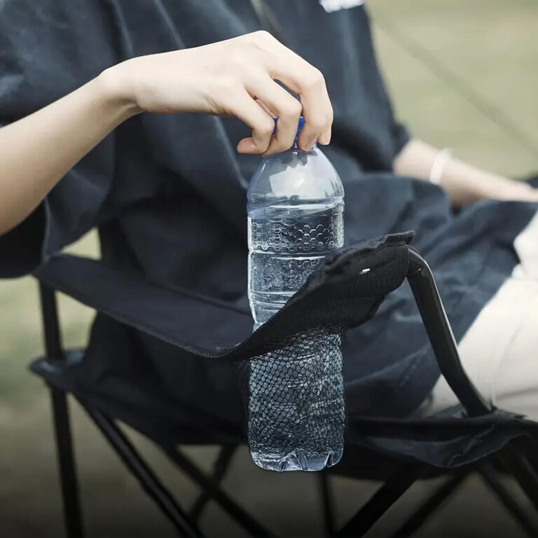 Krzesło Fotel Turystyczny Składany na Ryby Plaże Kemping Wędkarskie Torba (11)