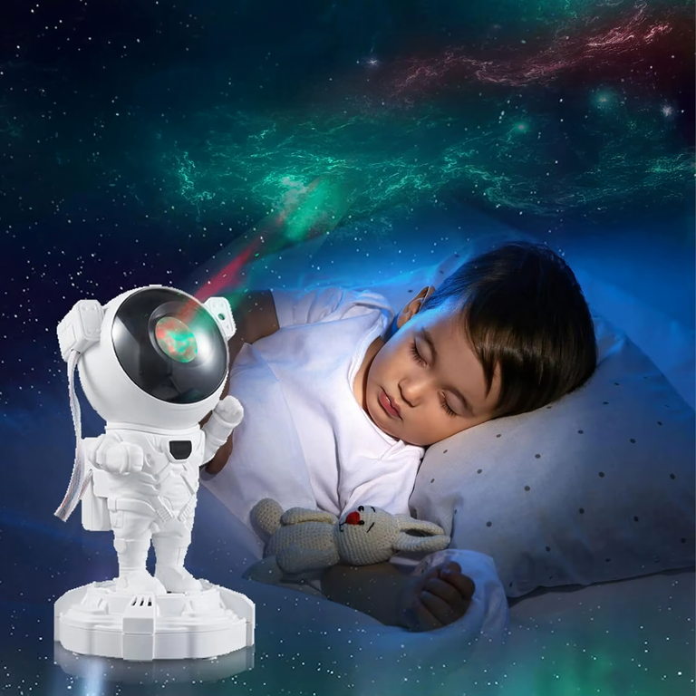Projektor Gwiazd Astronauta Lampka Nocna Rzutnik dla dziecka Kosmos Pilot (16)