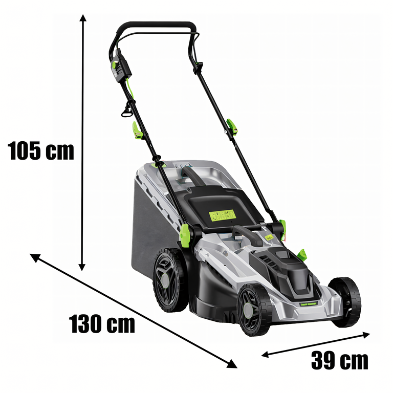 20x Kosiarka Elektryczna Lekka Mocna do Koszenia Trawy Duży Kosz 50L 2400W 43cm (5)
