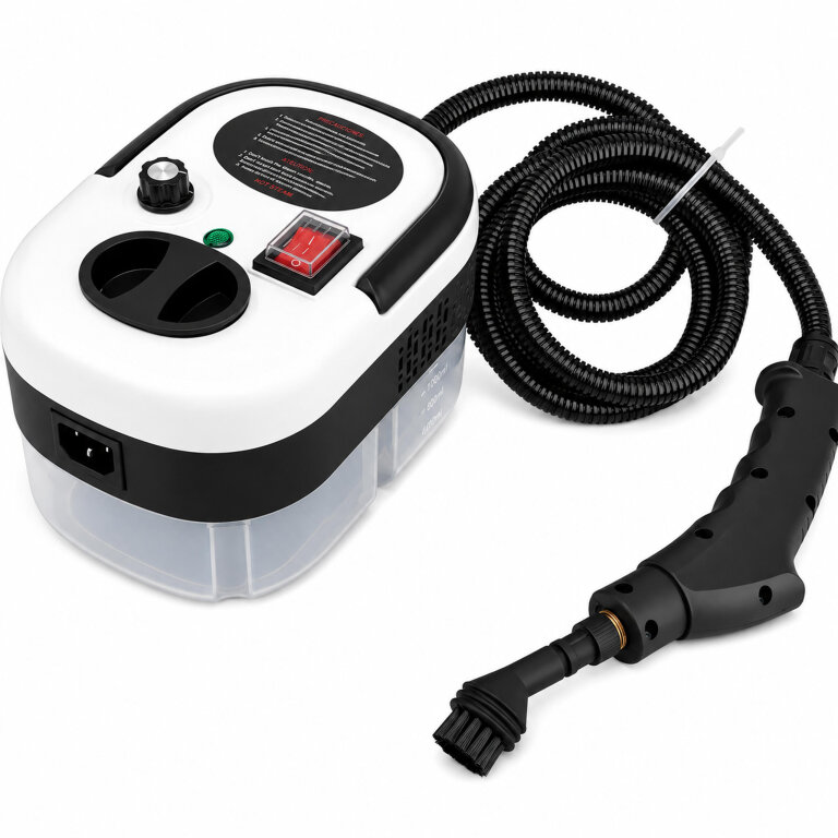 Myjka Parowa Odkurzacz Parowy Parownica 1200W do Czyszczenia Domu Auta Mop (2)