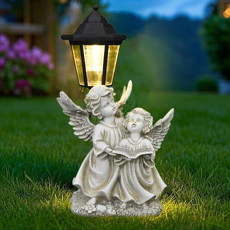 136 x Aniołek Solarny Lampion Znicz Dekoracja na Cmentasz do Ogrodu  (9)