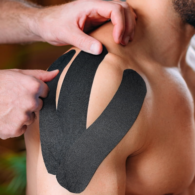 Plastry Tape Tejpy Kinesio Taping Tejp Taśma Kinesio Sport Pro 5Mx5CM (12)