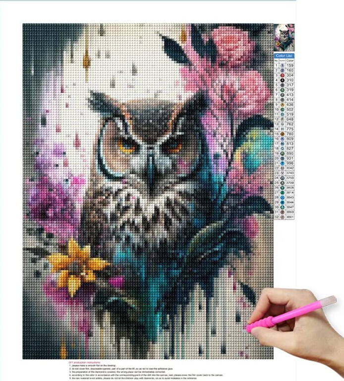 Diamond Painting Haft Diamentowy Mozaika Zestaw 5D 83 (11)